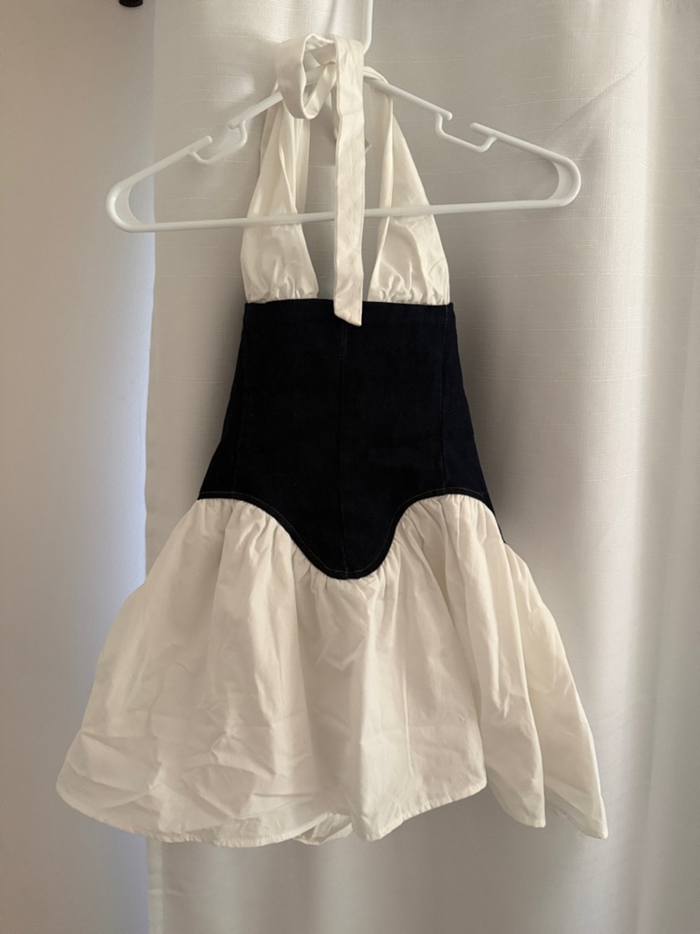Merlyn
Denim Cotton Mini Dress - Indigo Blue